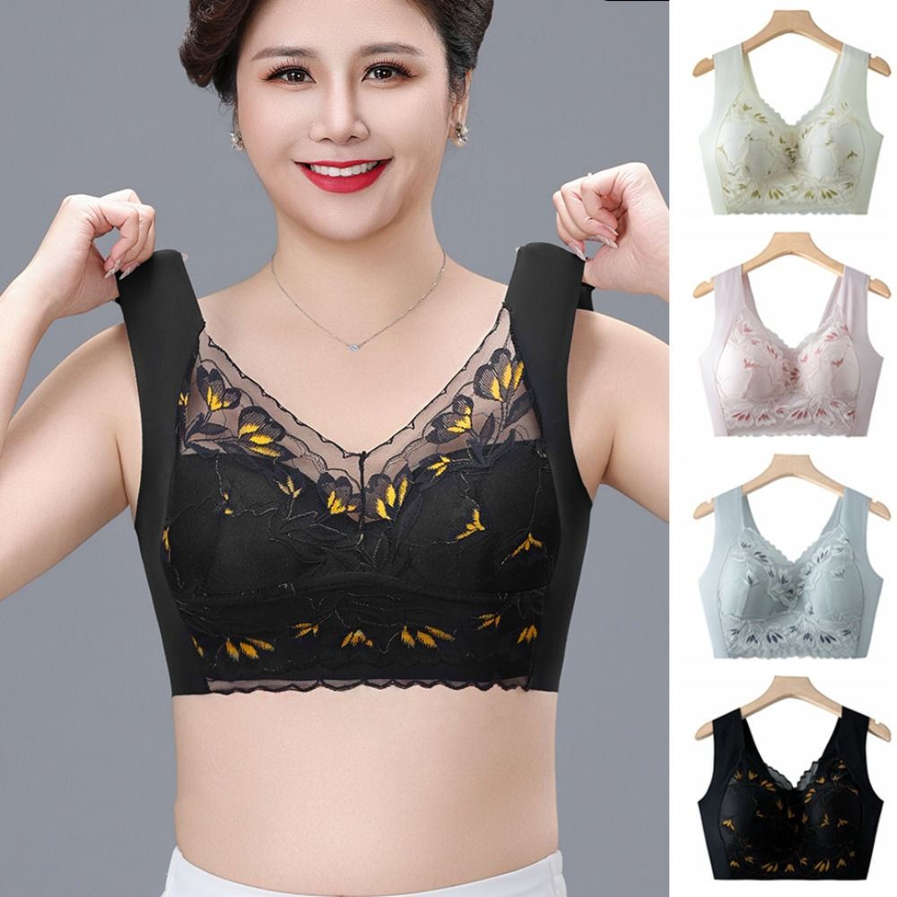Minimizer Bra Women - Büyük Beden Dantelli Balensiz Sütyen Destekli