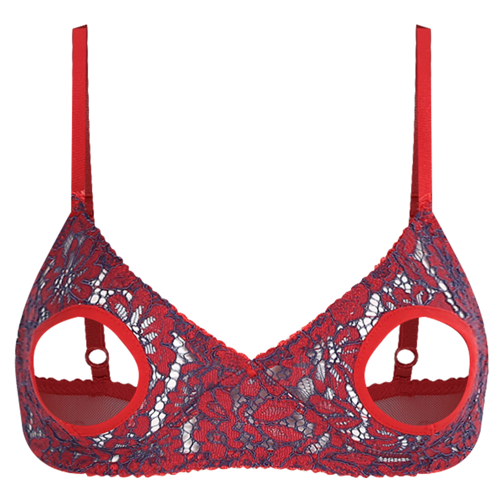 Sheer Mesh Bra - Kadın İç Giyim Sütyen Üstü Şeffaf