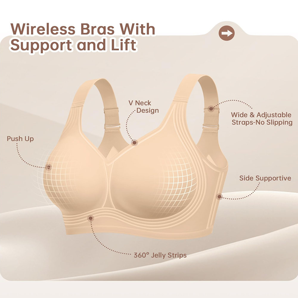 Büyük Beden Destekli Jöle Süty - T Shirt Bra Seamless incelemesi ve fiyatı