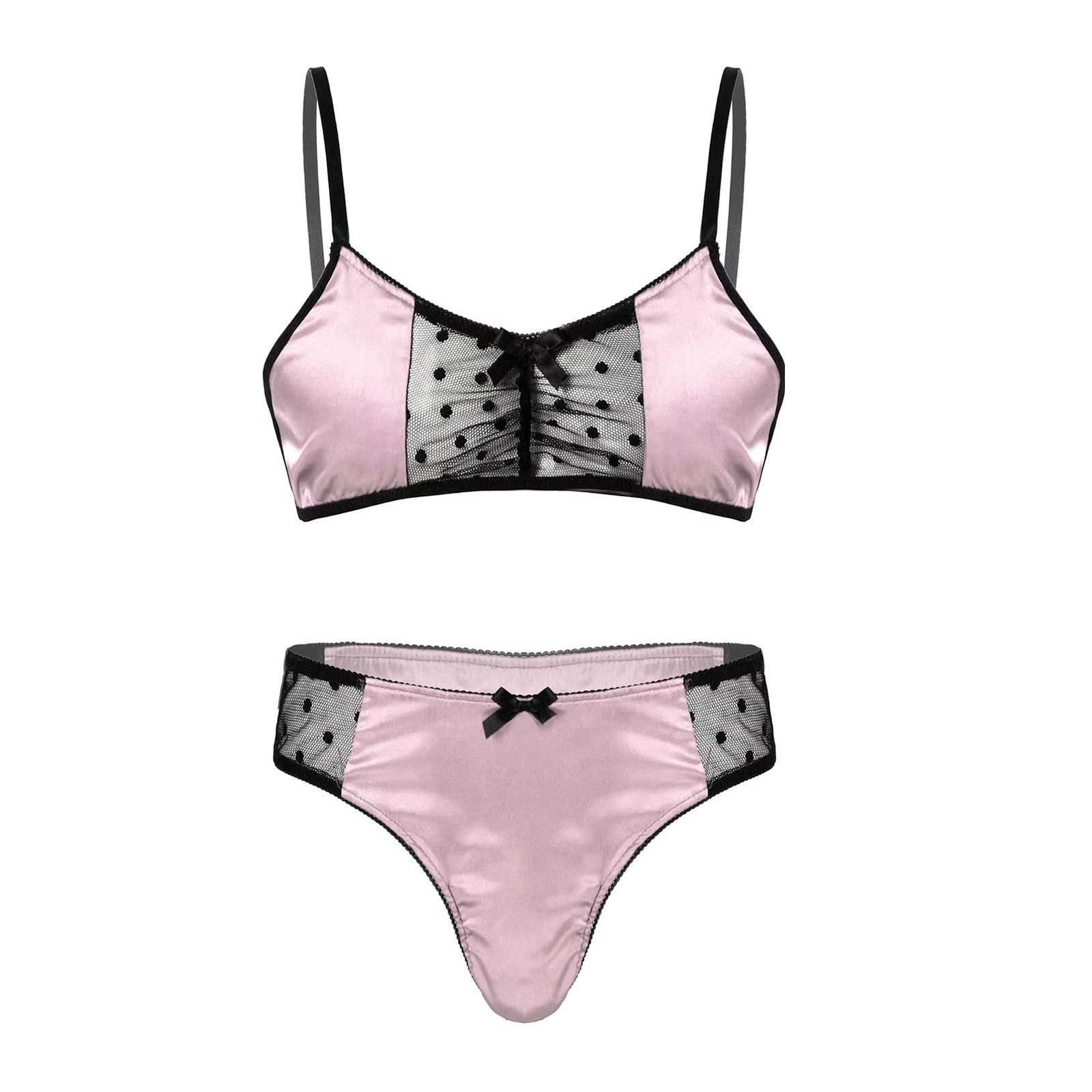 Erkekler saten iç çamaşırı tak - Sheer Mesh Bra incelemesi ve fiyatı