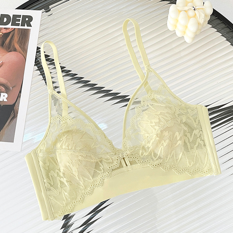 Seksi Dantel Crop Top Derin V  - T Shirt Bra Seamless incelemesi ve fiyatı