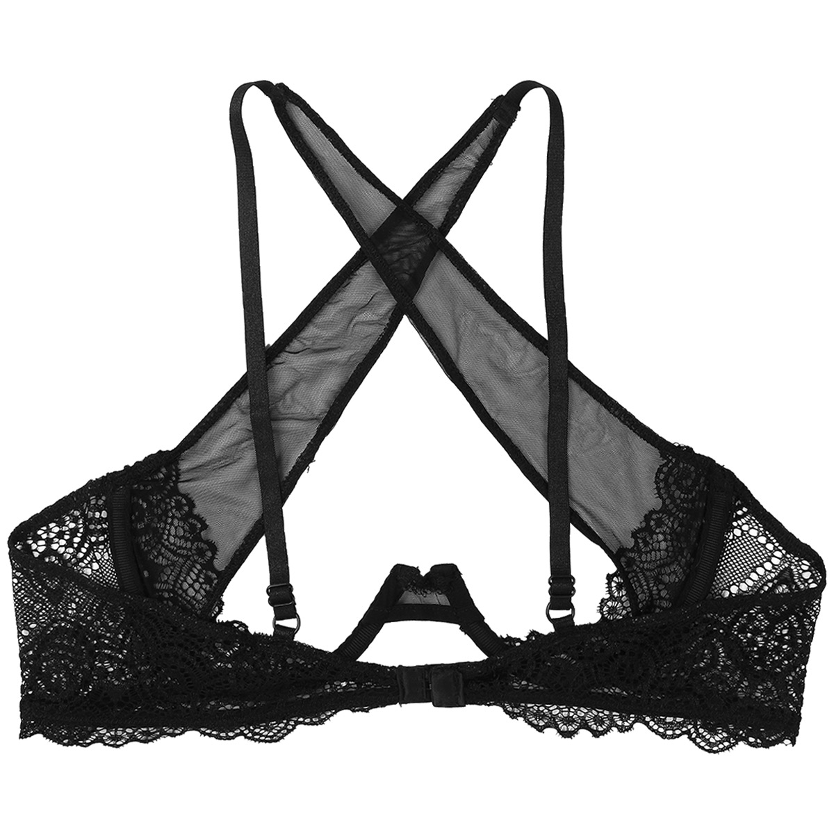 Kadın erotik kıyafeti seksi şe - Sheer Mesh Bra incelemesi ve fiyatı